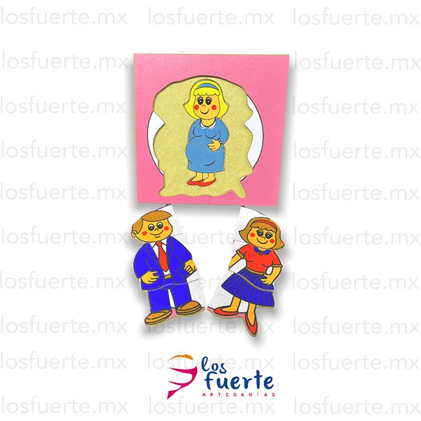Rompecabezas de la familia triple - Imagen 3