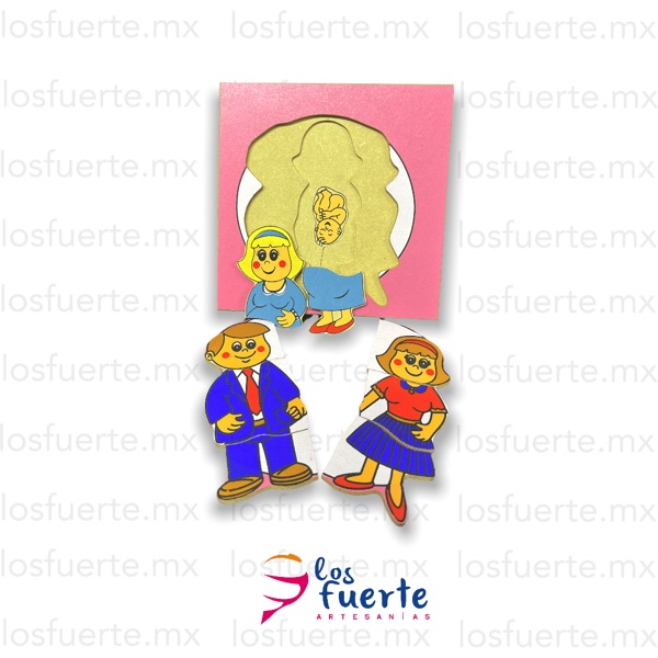 Rompecabezas de la familia triple - Imagen 2